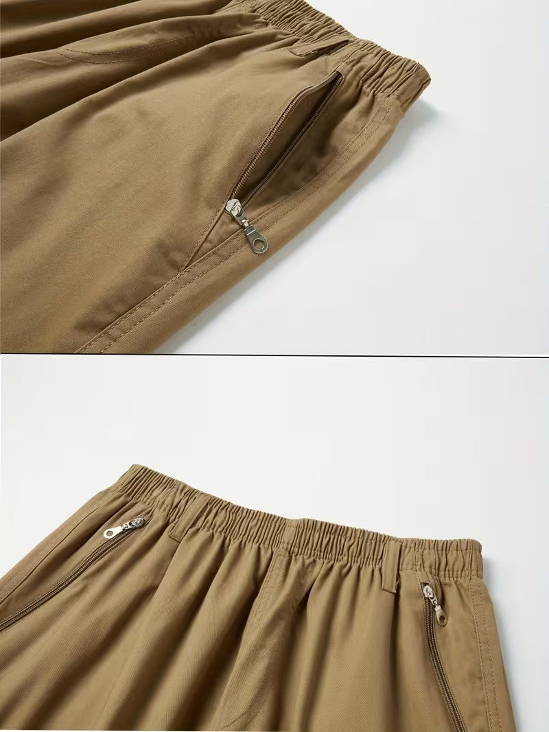 Men’s Shorts with Zipper Pockets